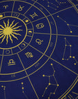 Mantel para Lectura de Tarot – Zodíaco (75 x 75 cm)