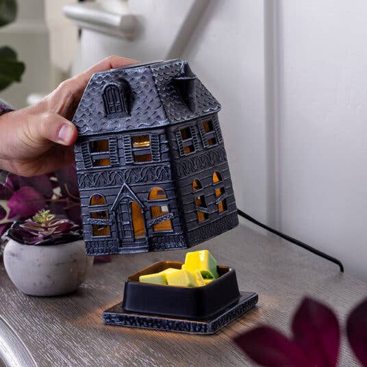 Lámpara aromática HAUNTED MANSION black ele