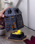 Lámpara aromática HAUNTED MANSION black ele