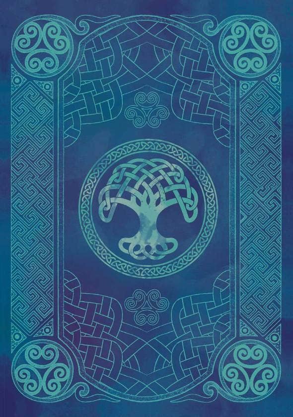 Cartas de oráculo de astrología celta