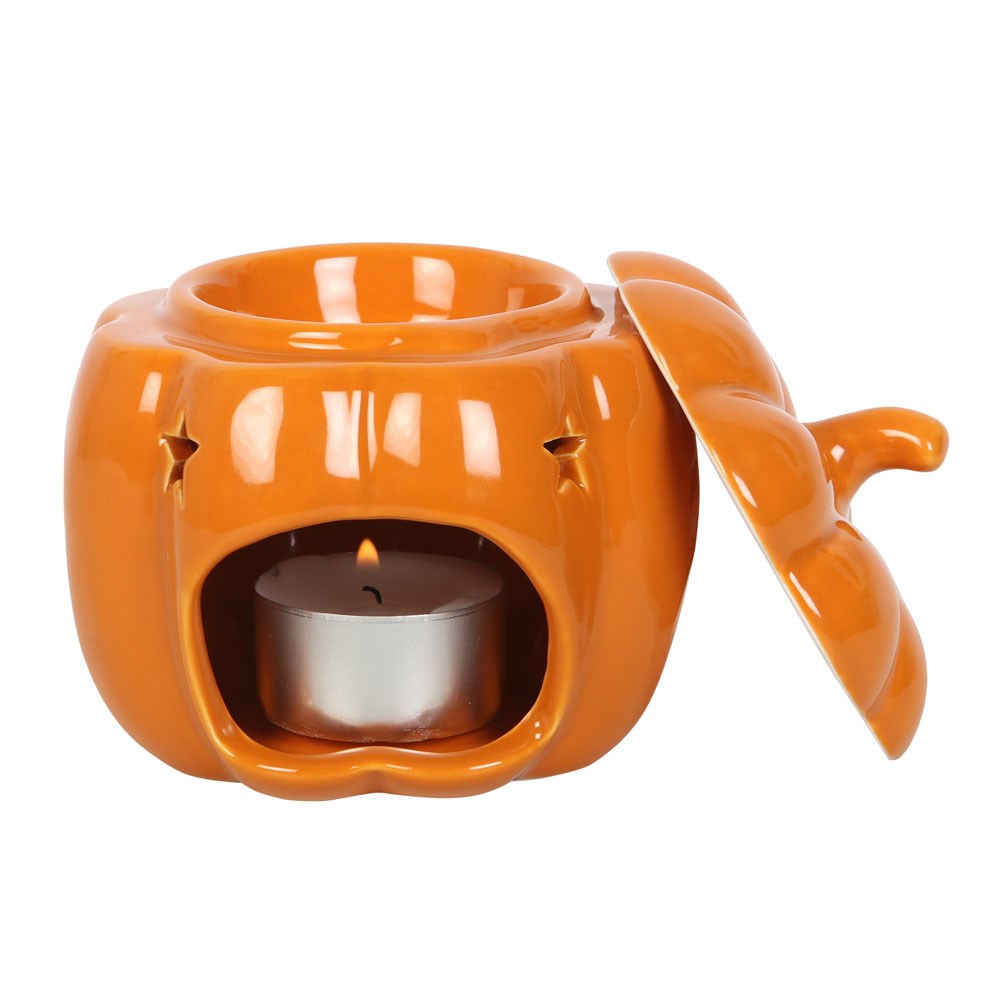 Quemador de esencias con forma de calabaza