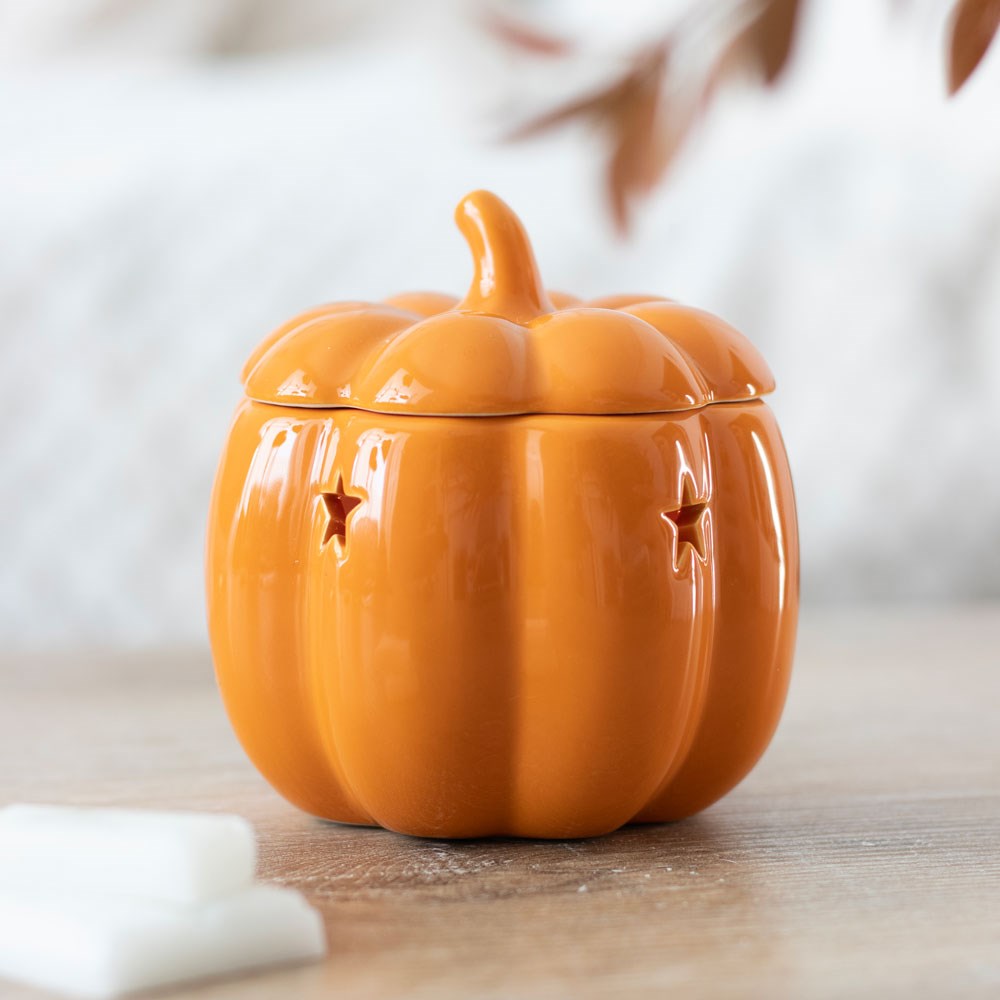 Quemador de esencias con forma de calabaza
