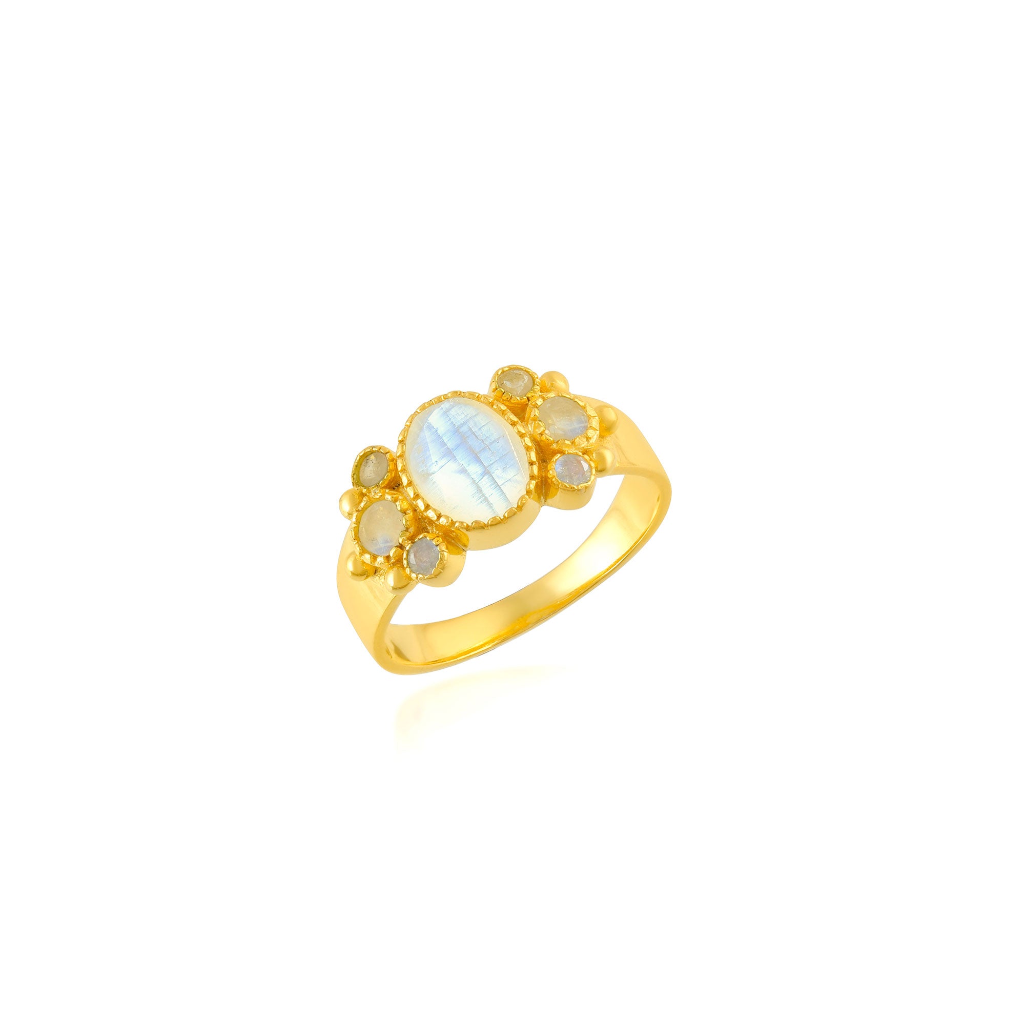 Anillo piedra luna