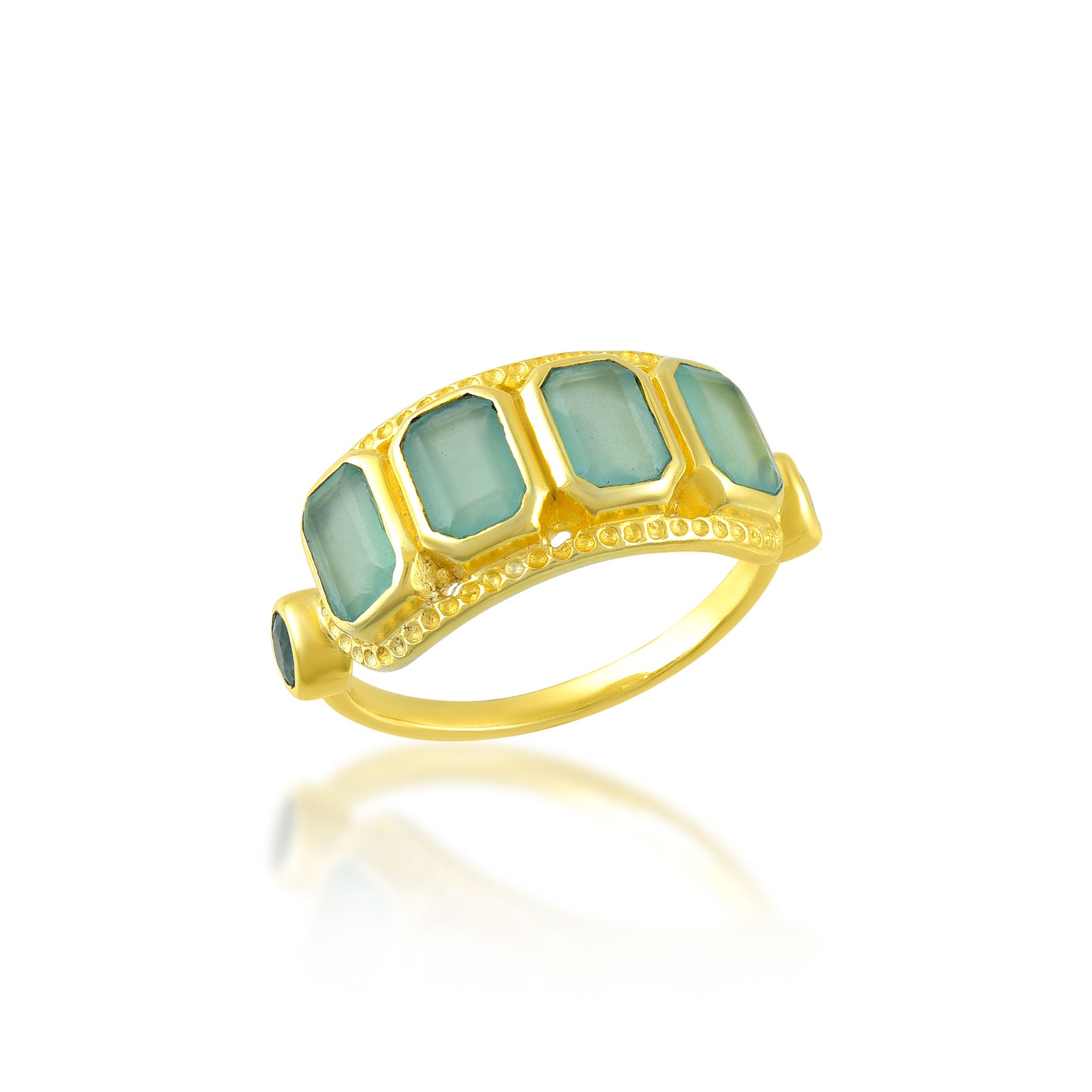 Anillo calcedonia