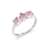 Anillo amatista - plata