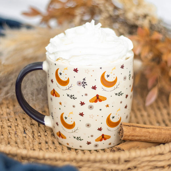 Taza de Cerámica Luna de Cosecha
