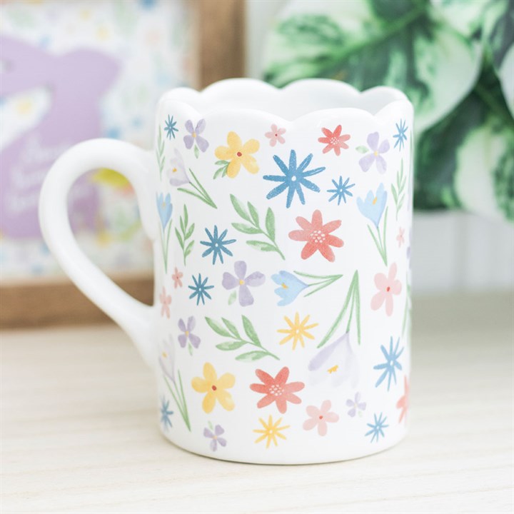 Taza floral