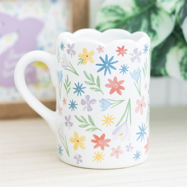 Taza floral