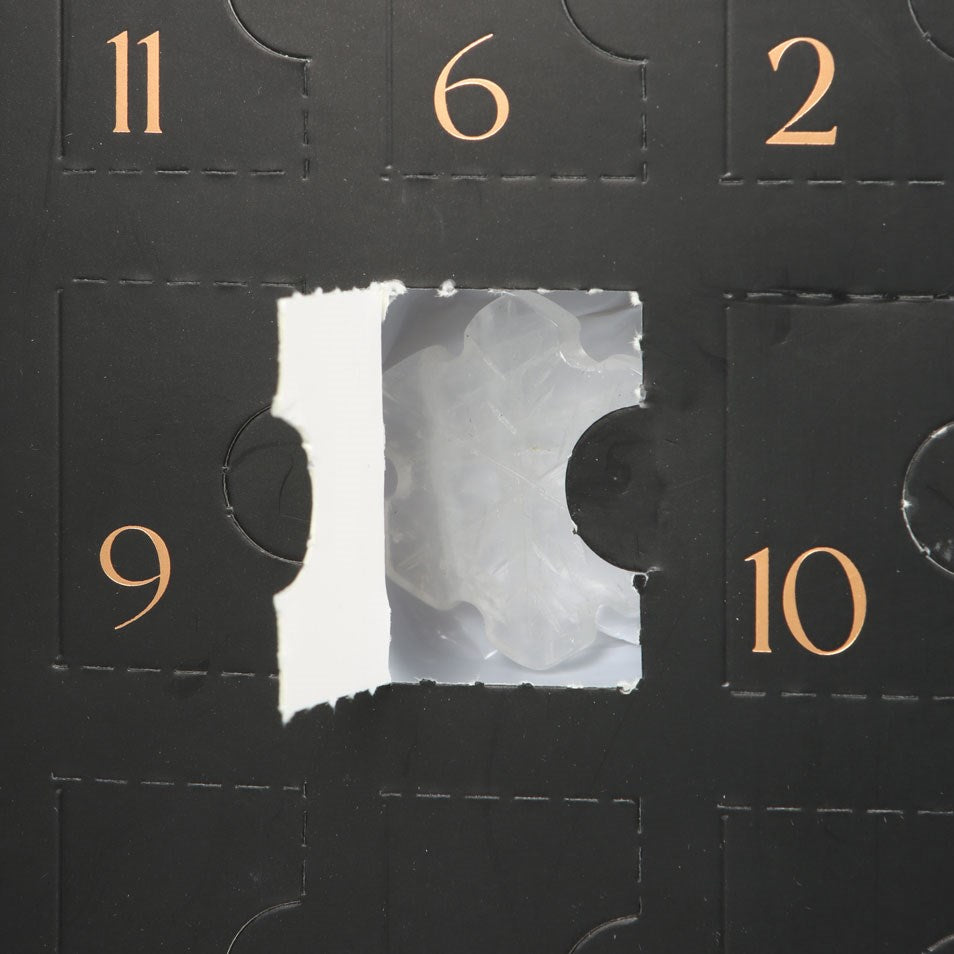 Calendario de adviento, 12 días de minerales navideños