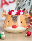 Set navideño taza reno y calcetines · PREVENTA