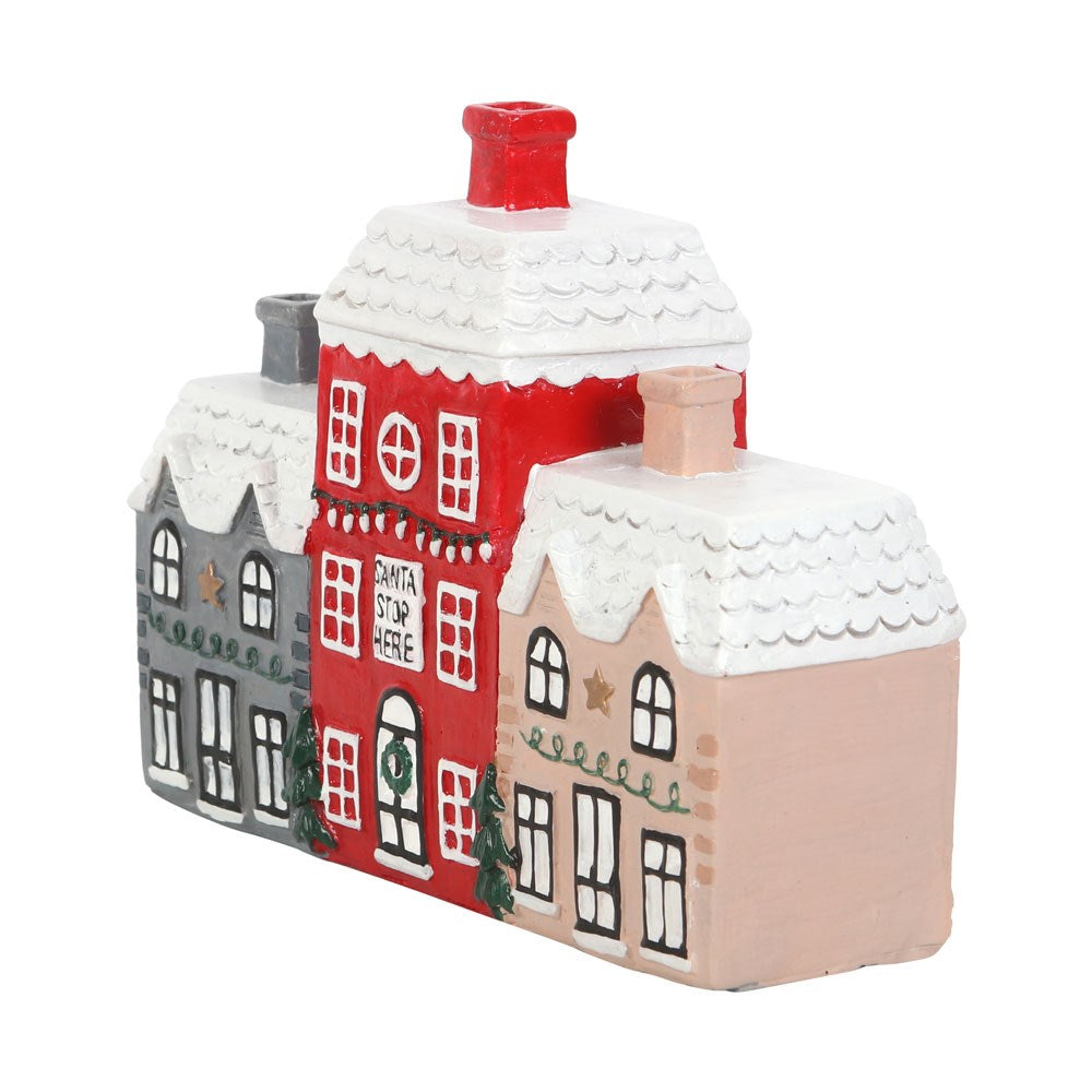 Casas navideñas - quemador