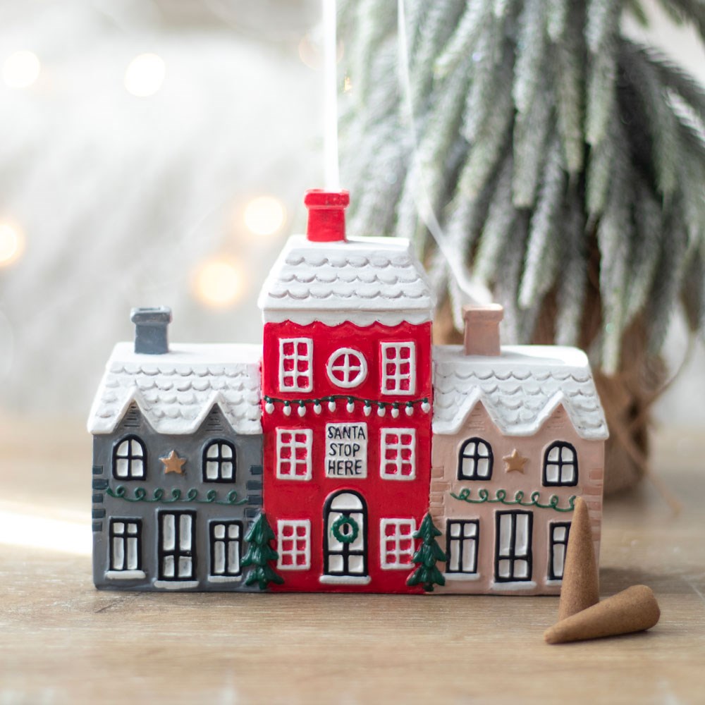Casas navideñas - quemador
