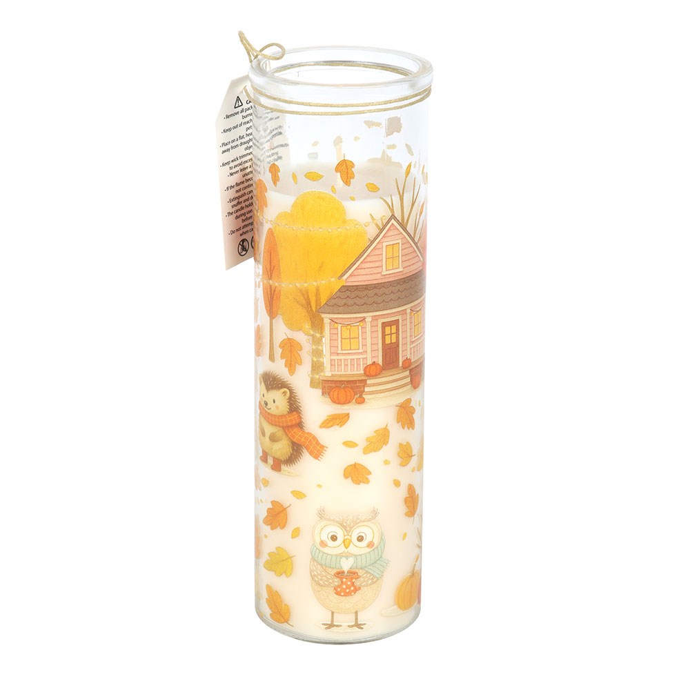 Vela en tubo de cristal con aroma a Cinnamon Woods de Creature Comforts – imagen 4