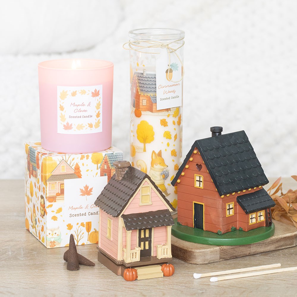Vela en tubo de cristal con aroma a Cinnamon Woods de Creature Comforts – imagen 5