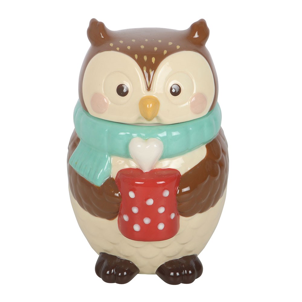 Quemador de aceite de cerámica Oliver Owl – imagen 2