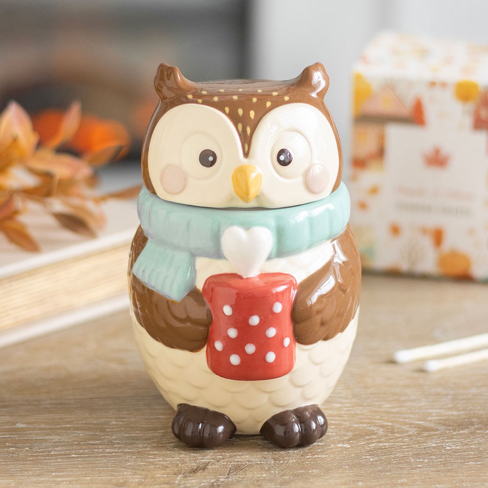 Quemador de aceite de cerámica Oliver Owl