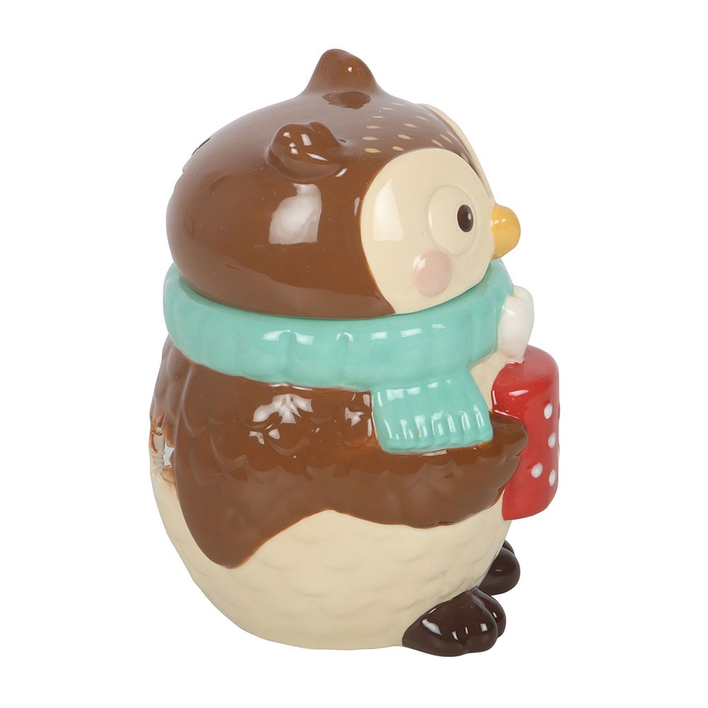 Quemador de aceite de cerámica Oliver Owl – imagen 4