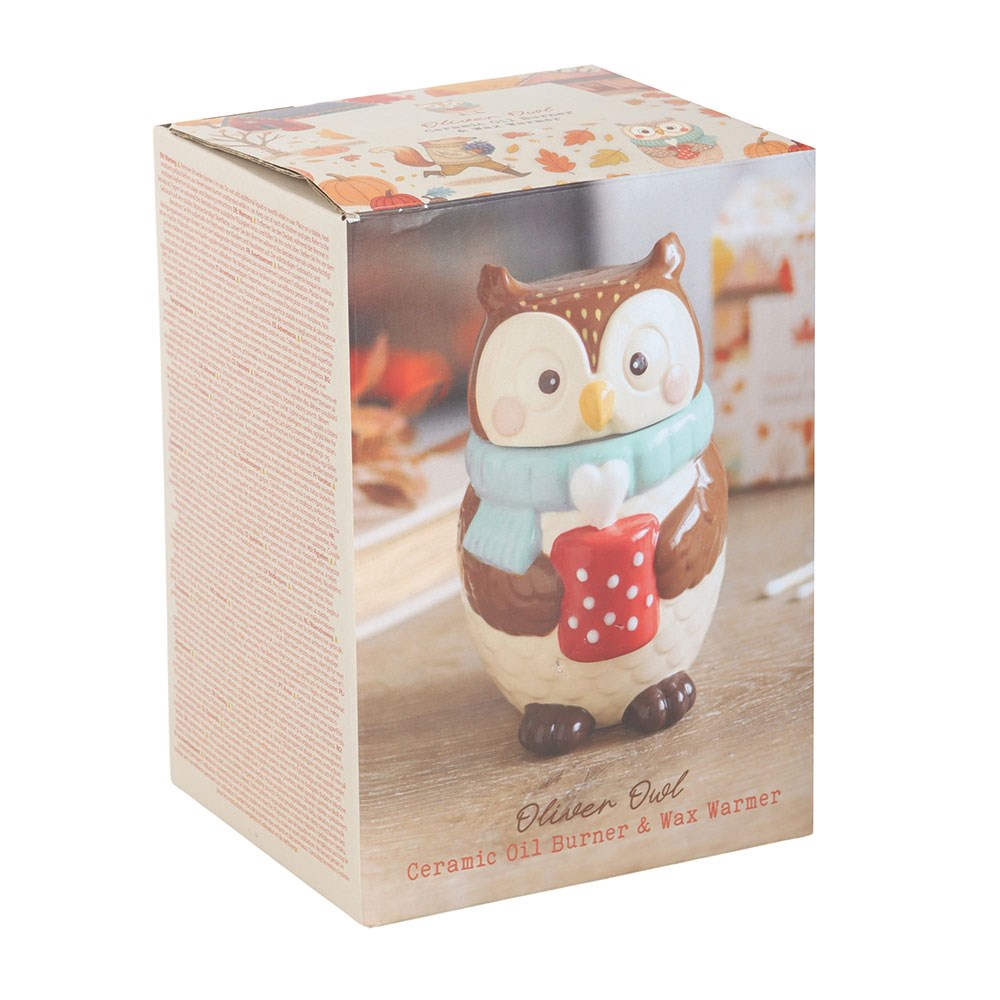 Quemador de aceite de cerámica Oliver Owl – imagen 6