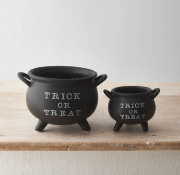 Caldero "trick or treat"
