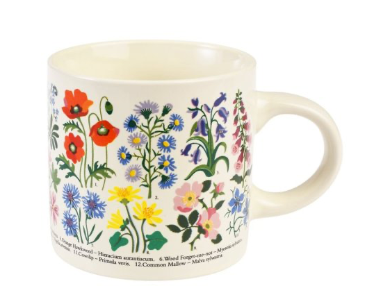 Taza floral