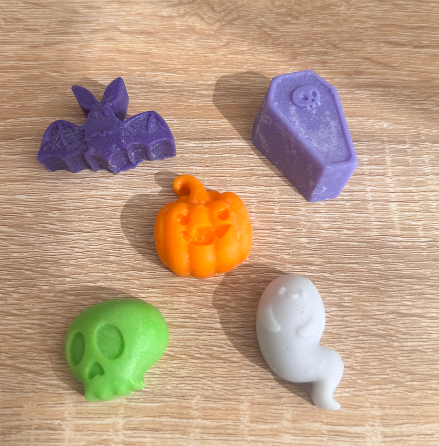 Wax Melts Halloween – Set de 5 figuras aromáticas