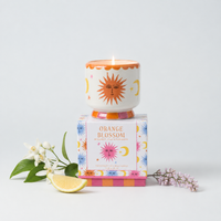 Vela A Dopo Sol en cerámica · Flor de azahar · 226 g