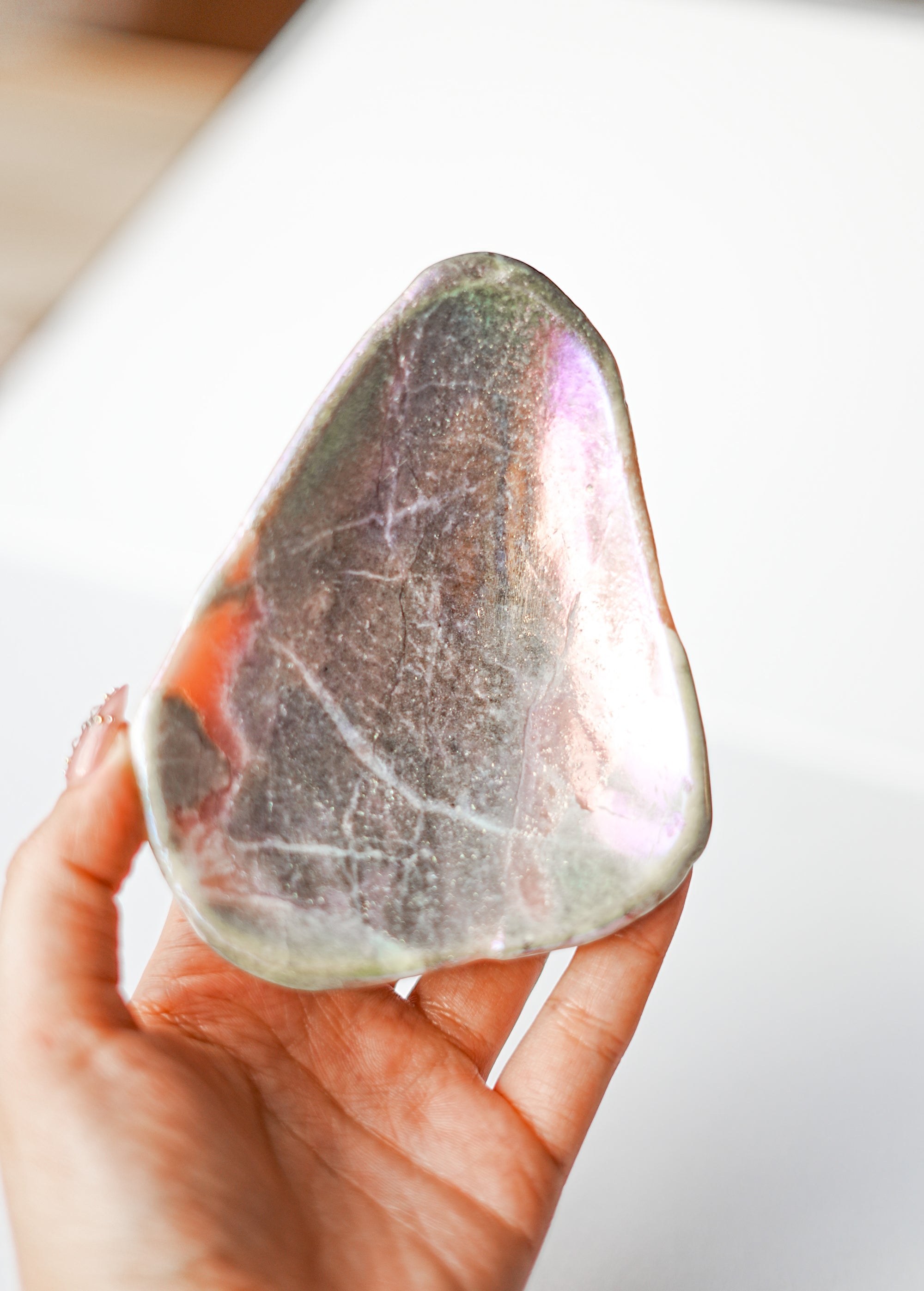 Bowl de Ópalo Rosa Aura – Amor, Dulzura y Sanación Emocional