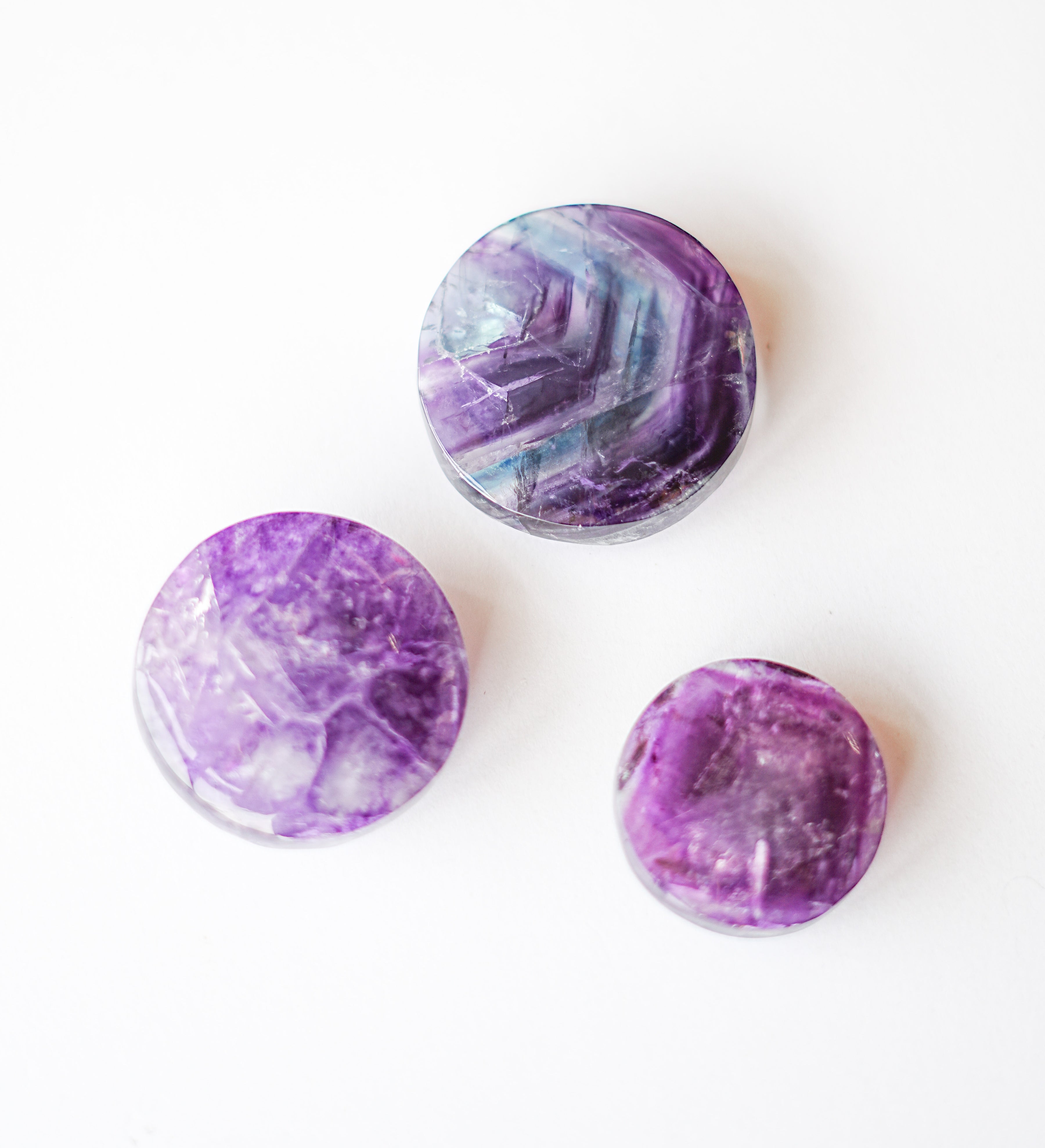 Palmstone de Fluorita Calidad Extra – Protección, Claridad y Equilibrio