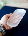 Bowl Alargado de Selenita – Luz, Limpieza y Protección
