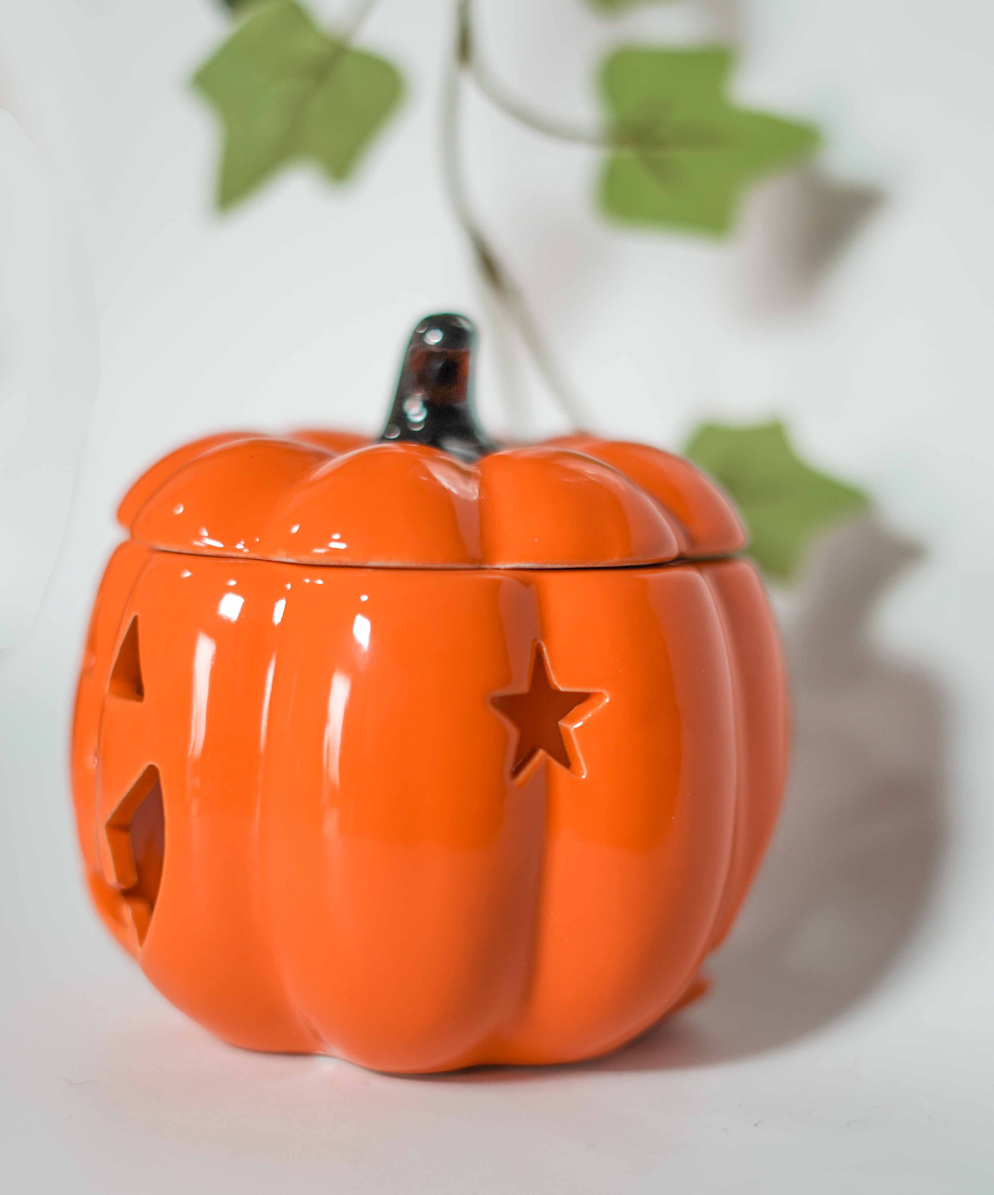 Quemador de esencias con forma de calabaza