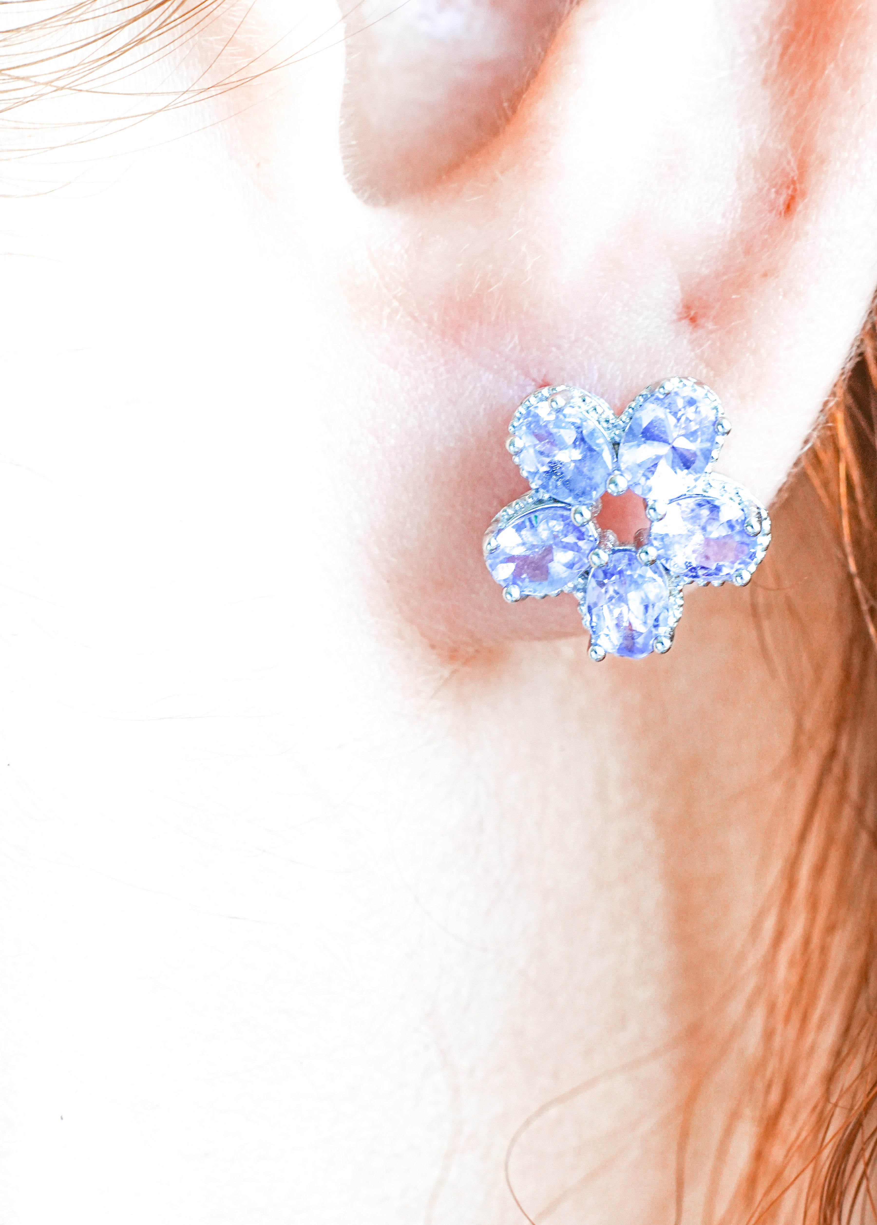 Pendientes de Tanzanita en Plata – Intuición, Calma y Transformación