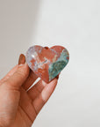 Corazón de Jaspe Unicornio – Alegría, Equilibrio y Creatividad