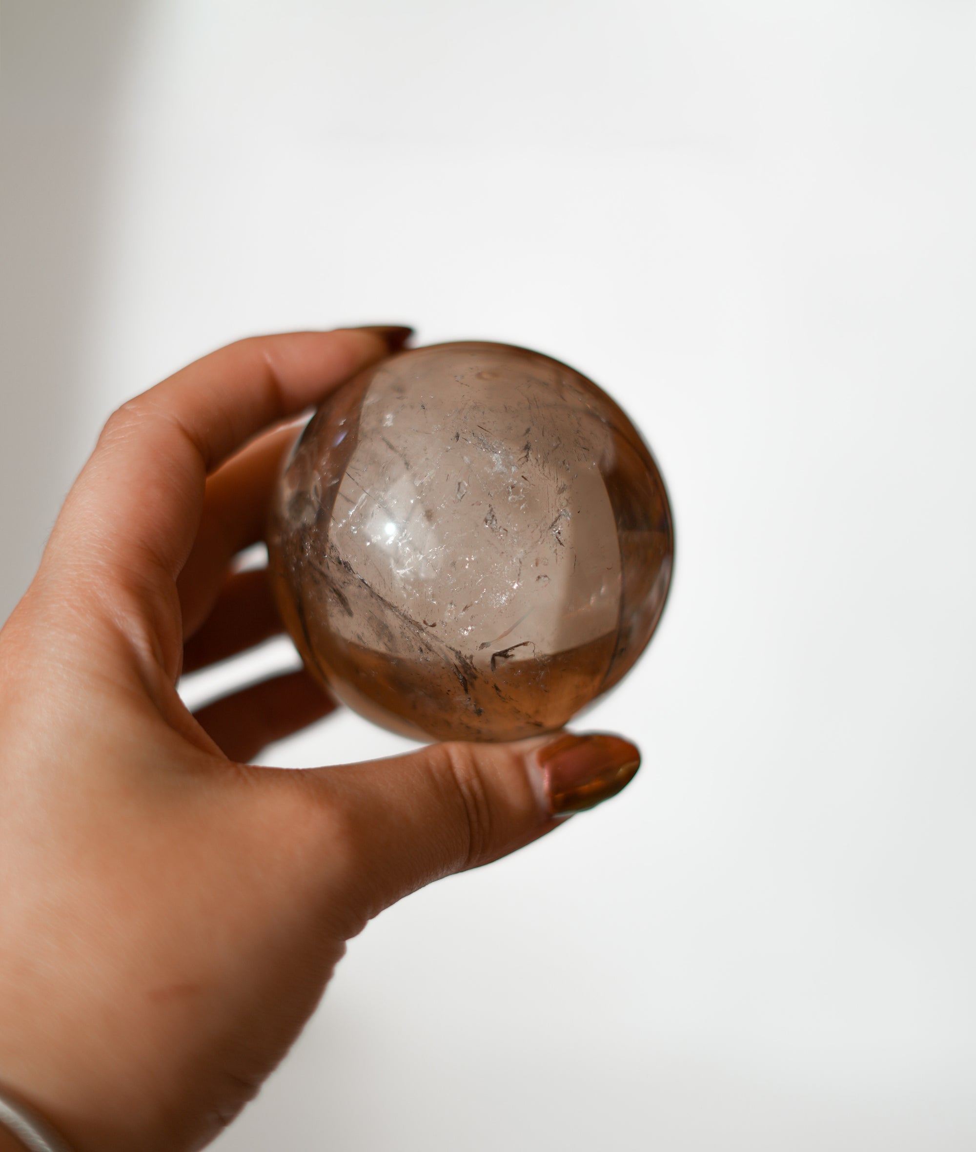 Esfera de Citrino – Prosperidad, Energía y Alegría