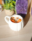 Vela Calabaza Blanca