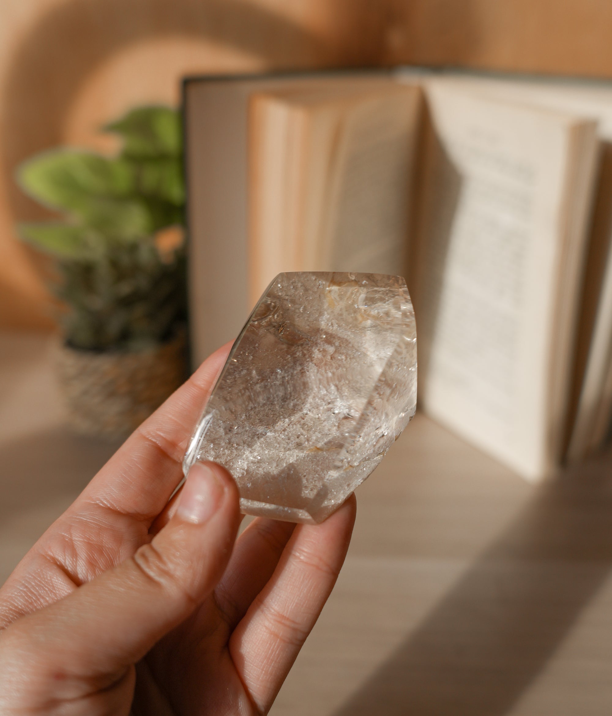 Cuarzo Maestro con Base Plateada – Claridad, Sabiduría y Energía de Alta Montaña