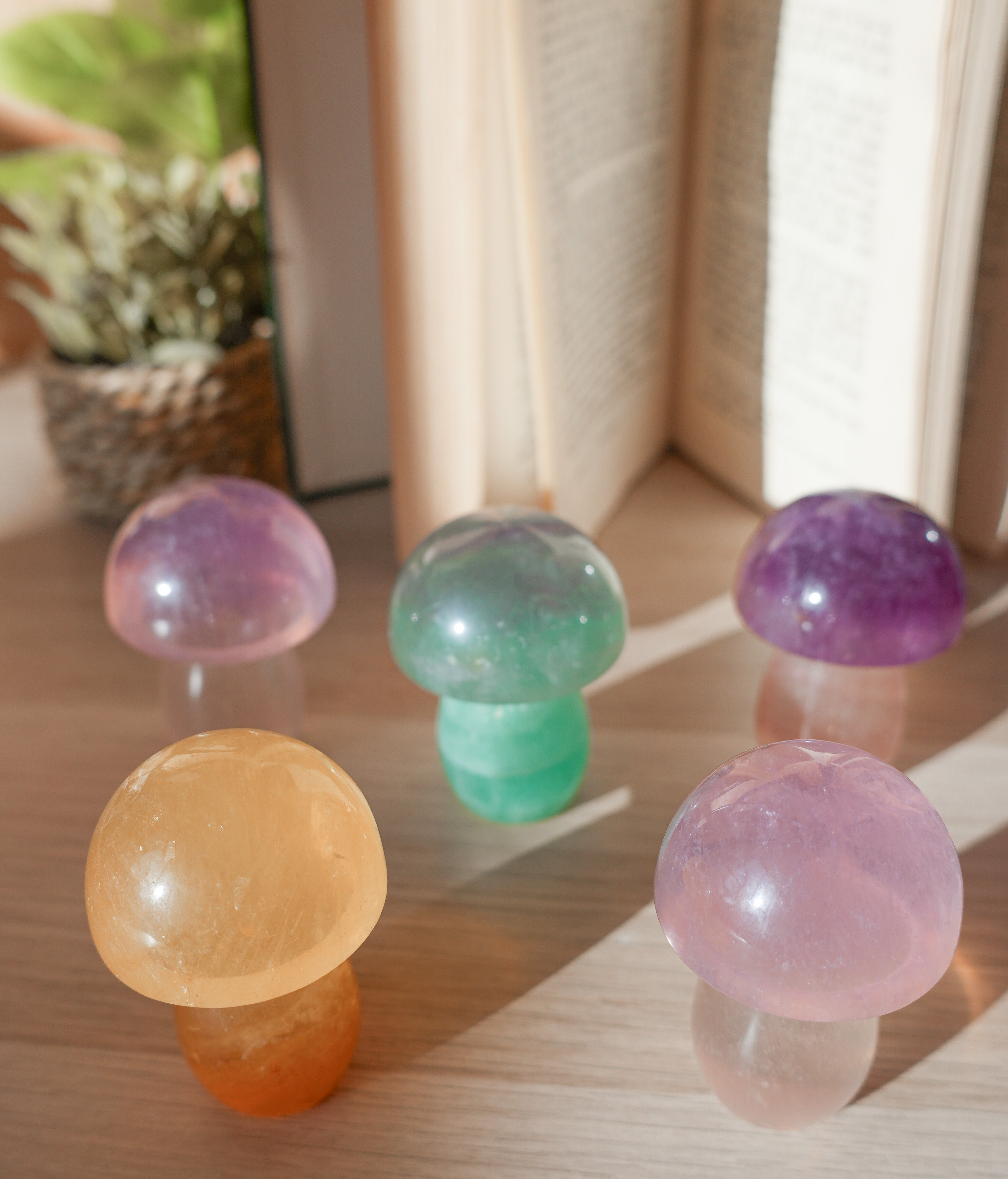 Setas de Fluorita – Armonía, Protección y Energía de la Naturaleza