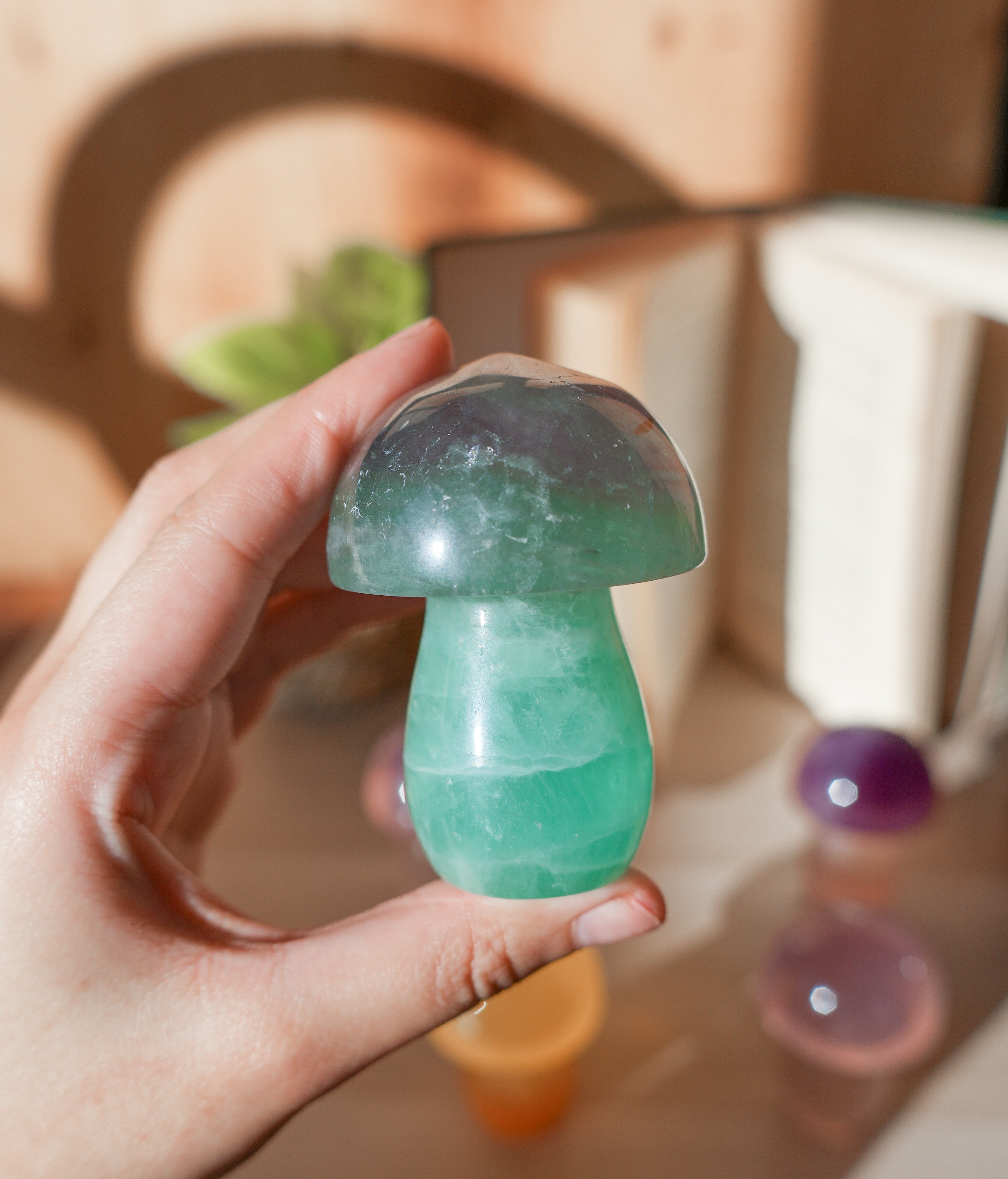 Setas de Fluorita – Armonía, Protección y Energía de la Naturaleza