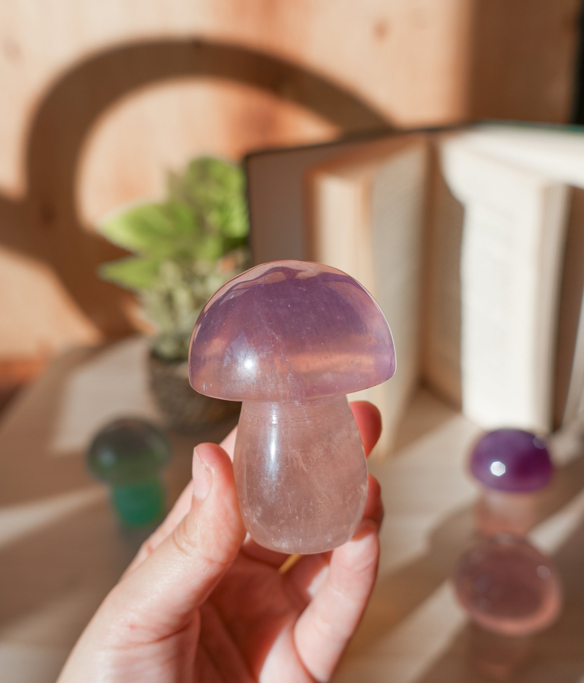 Setas de Fluorita – Armonía, Protección y Energía de la Naturaleza