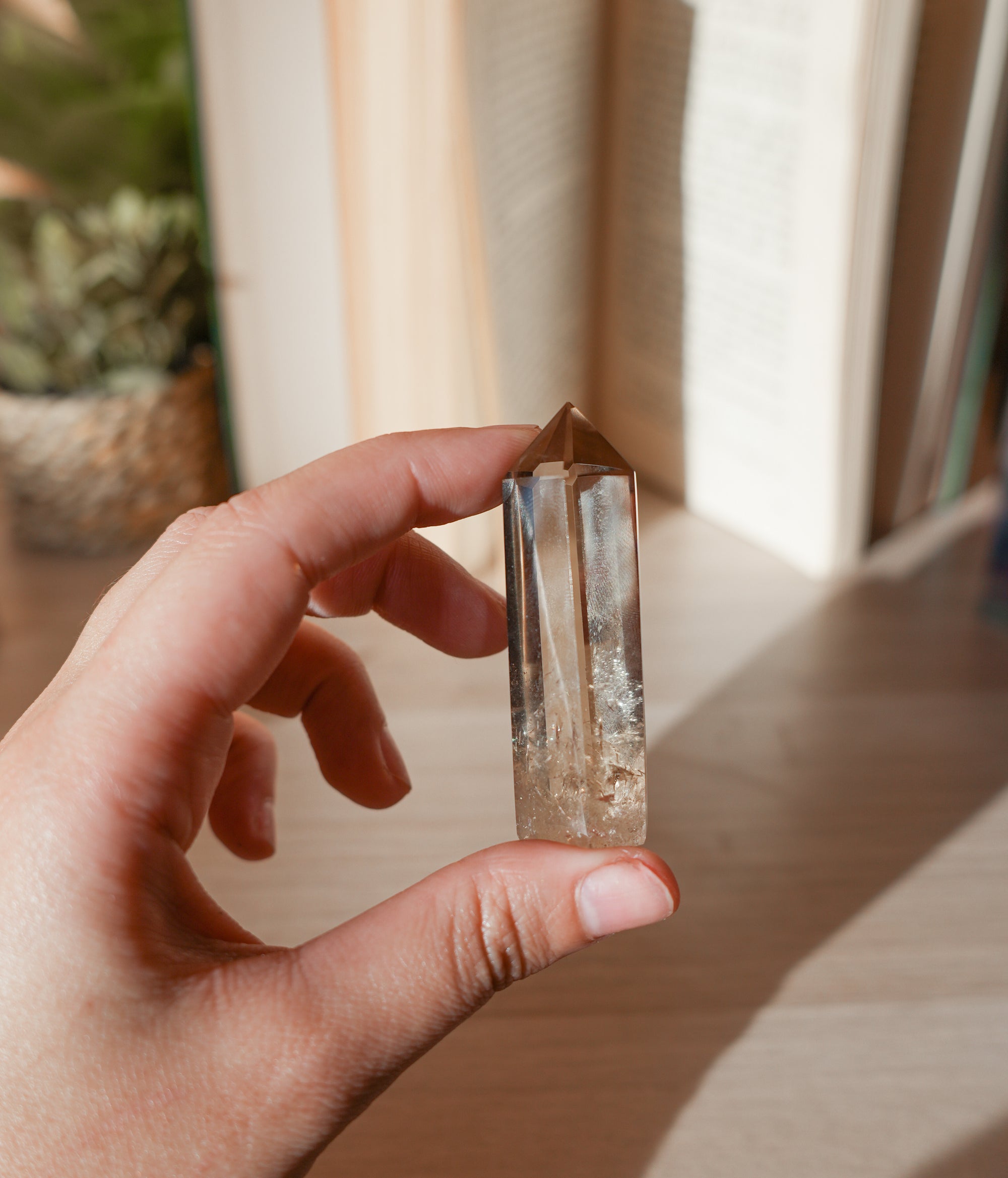 Punta de Citrino Natural – Abundancia, Energía Solar y Claridad Mental