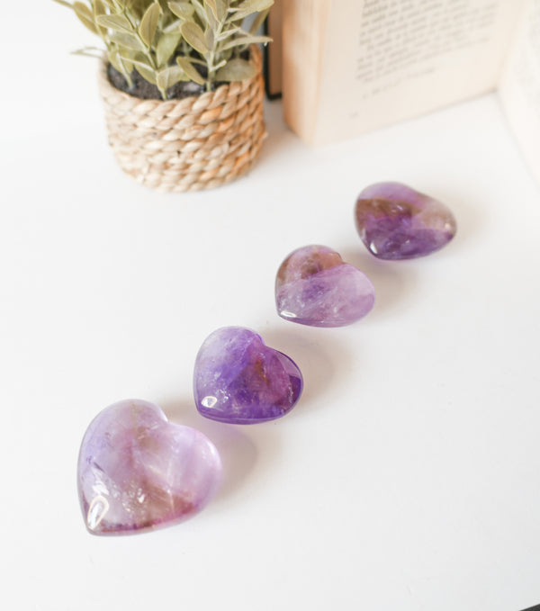 Corazón de Ametrino – Equilibrio, Energía y Claridad Interior