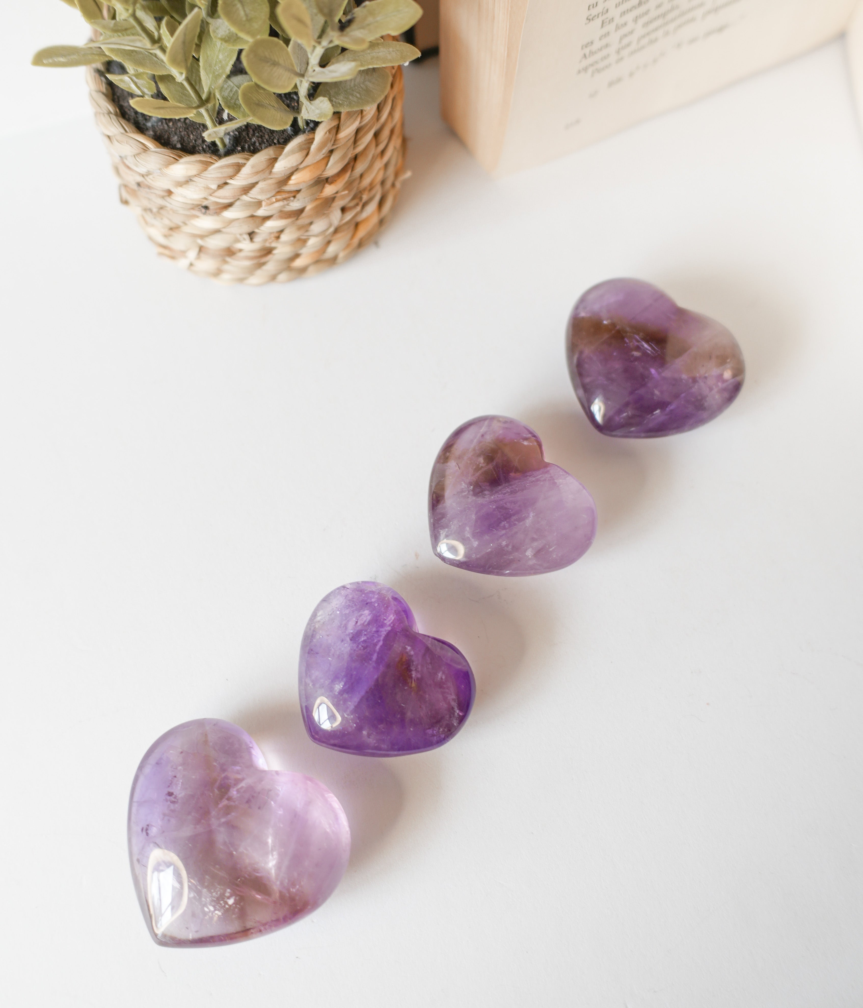 Corazón de Ametrino – Equilibrio, Energía y Claridad Interior