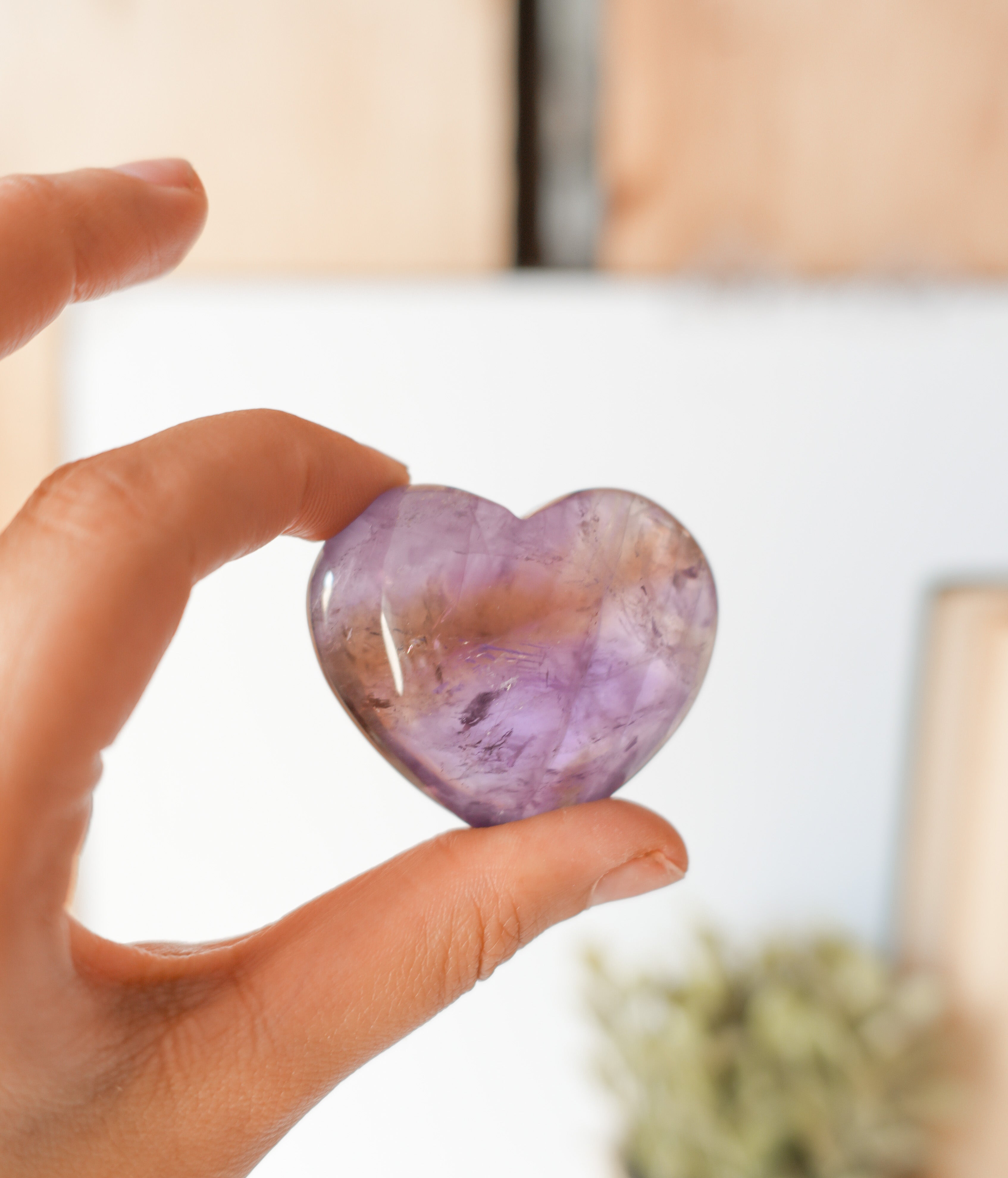 Corazón de Ametrino – Equilibrio, Energía y Claridad Interior