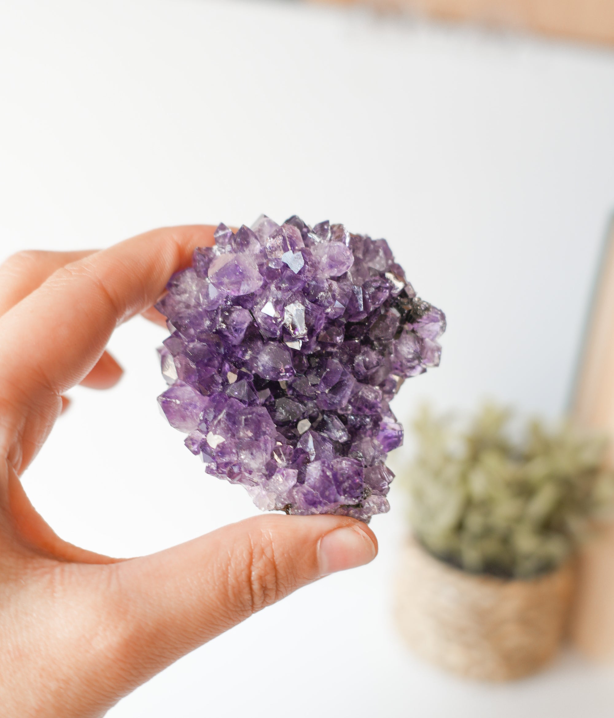 Drusa de Amatista – Calma, Protección y Energía Espiritual