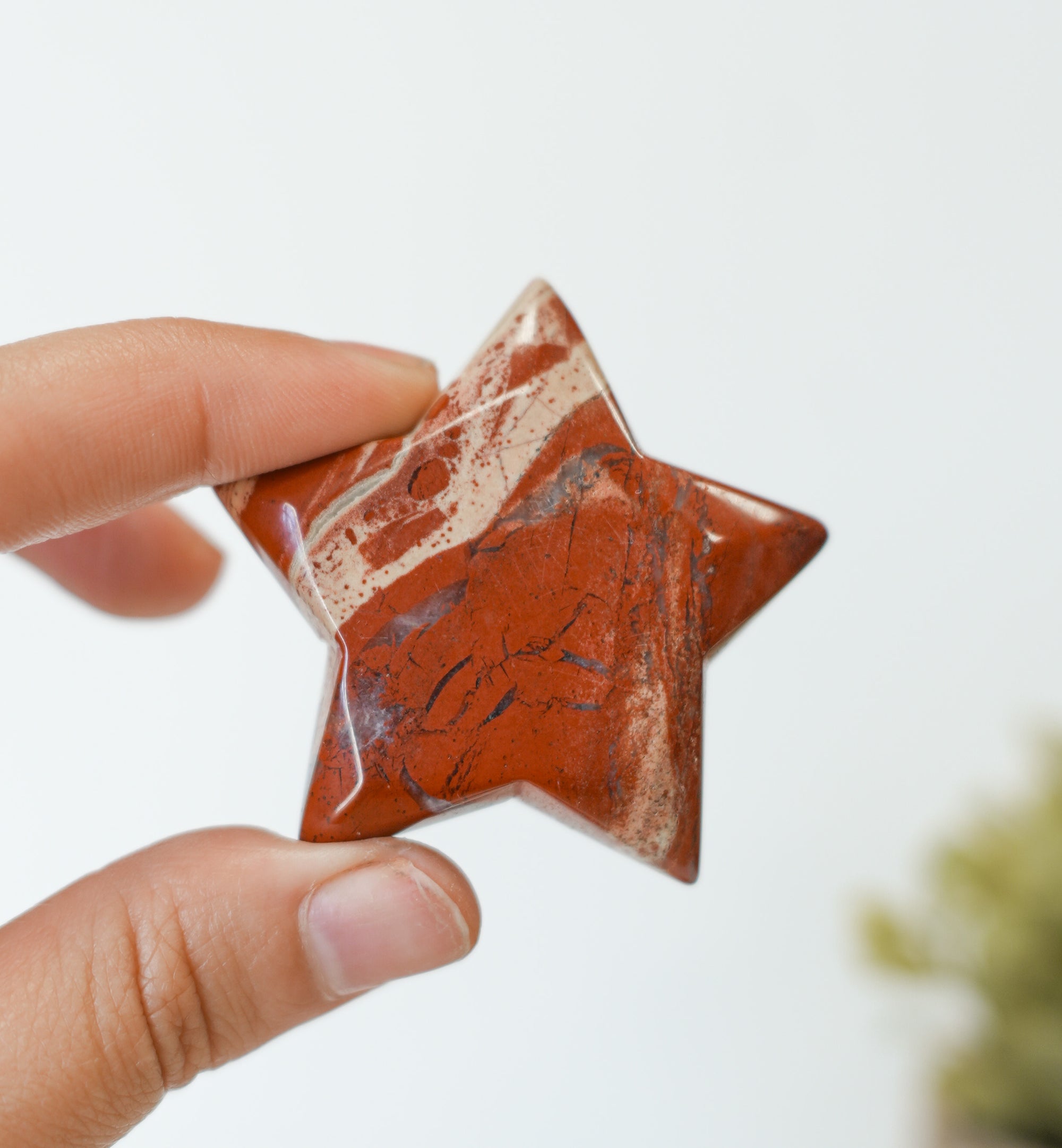 Estrellas de Jaspe Rojo – Fuerza, Protección y Energía Vital