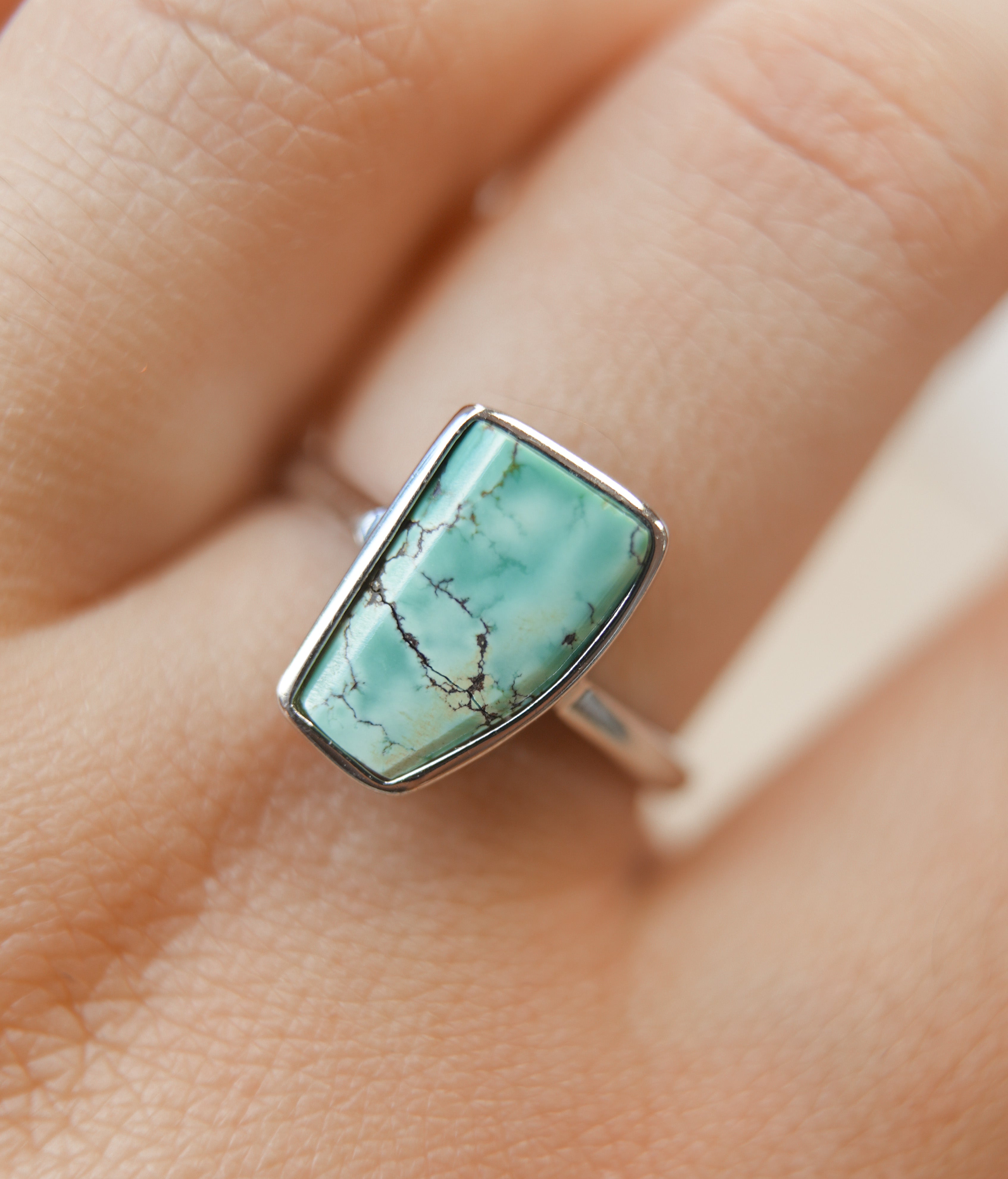 Anillo de Turquesa en Plata – Protección, Comunicación y Energía Vital