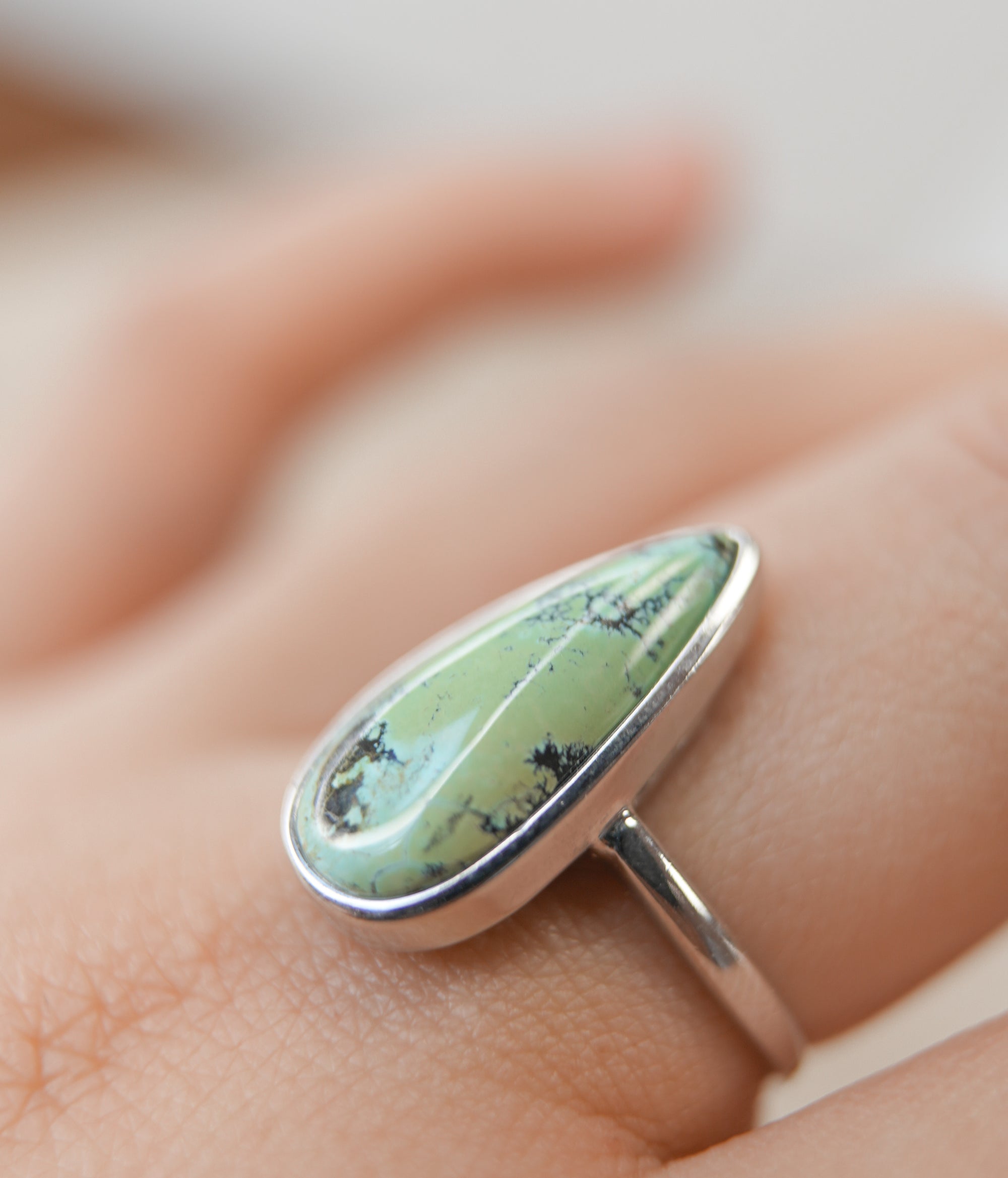 Anillo de Turquesa en Plata – Protección, Comunicación y Energía Vital