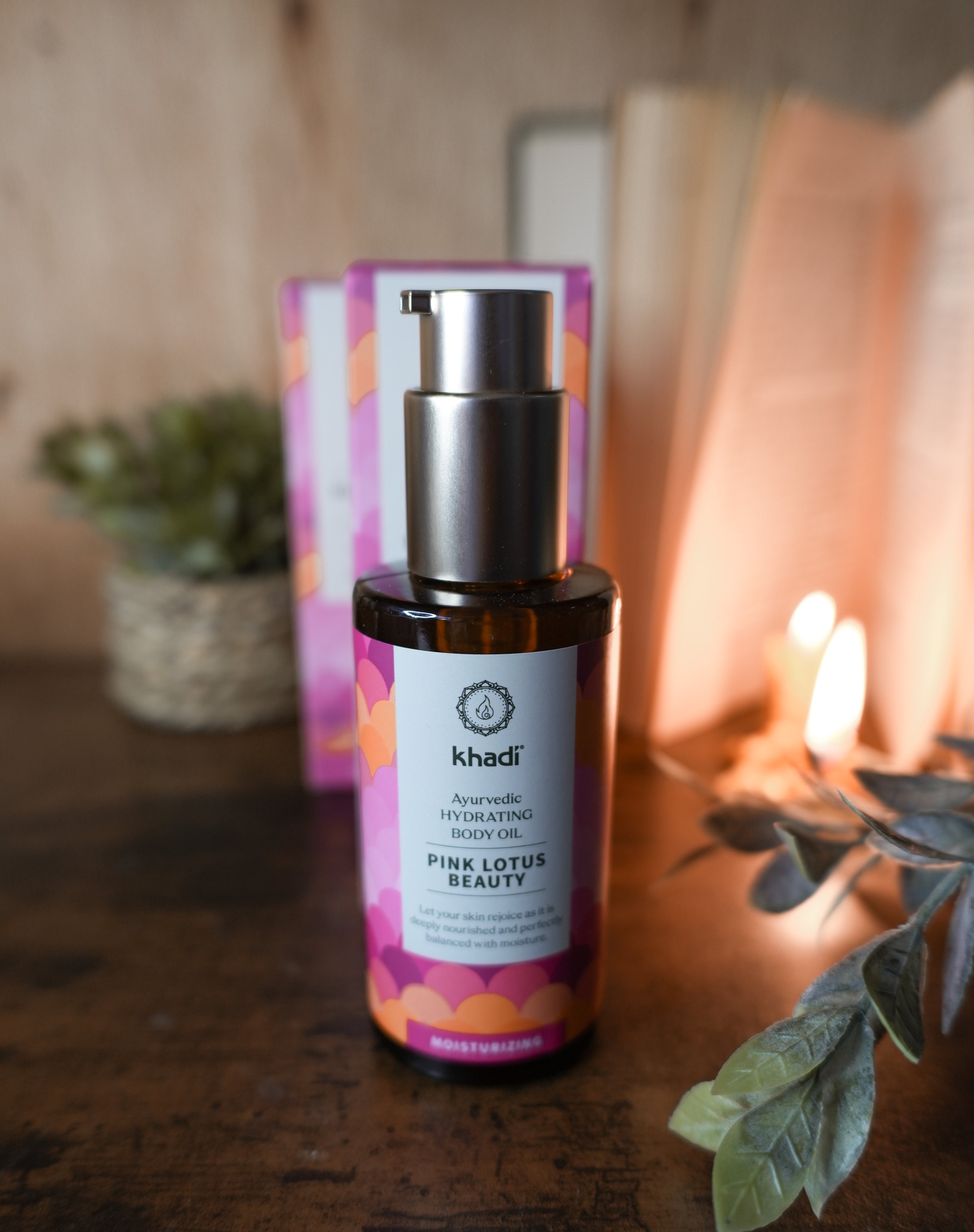Aceite Loto rosa - Equilibrio - Elixir ayurveda Khadi