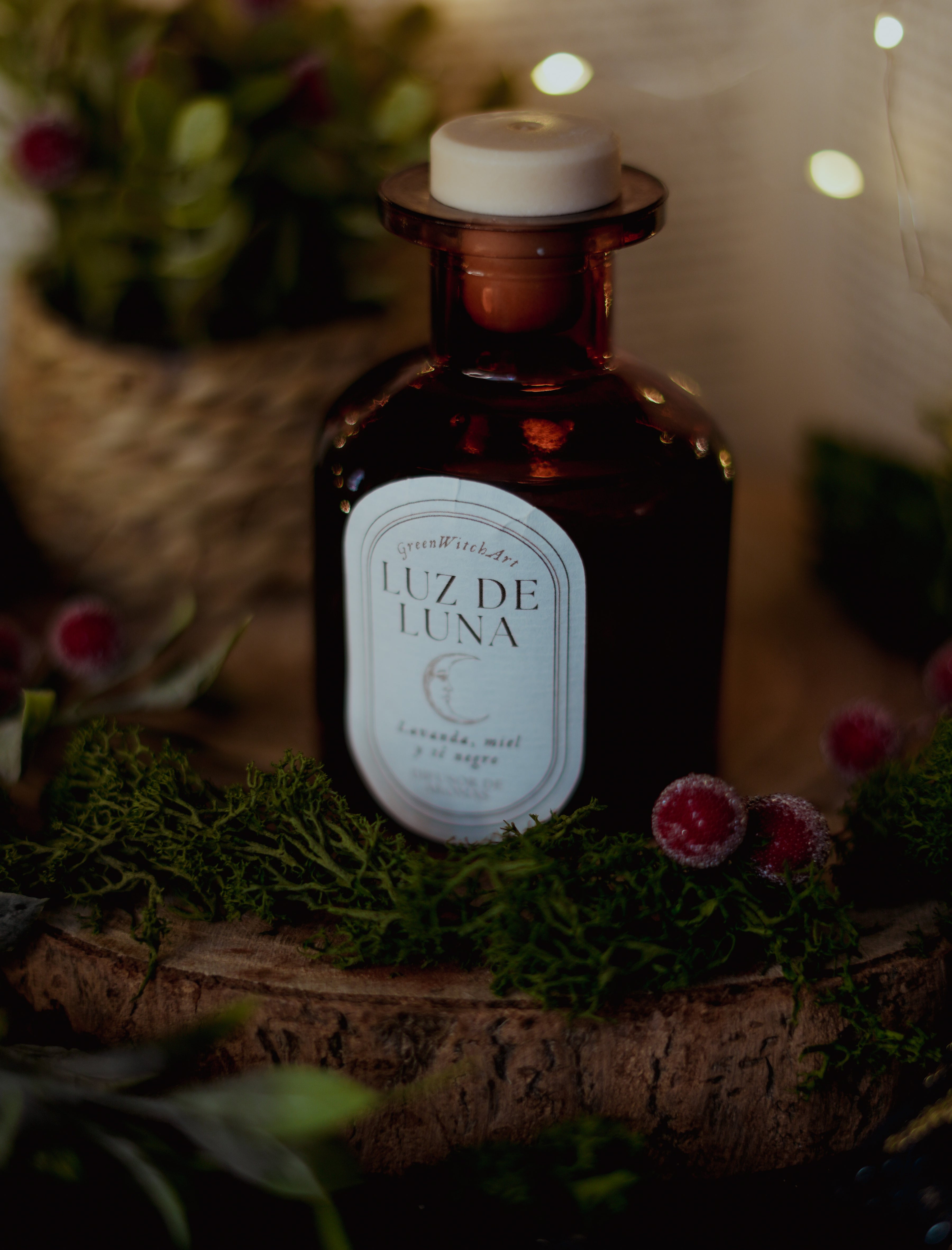 Difusor Luz de Luna – Lavanda, Miel & Té Negro