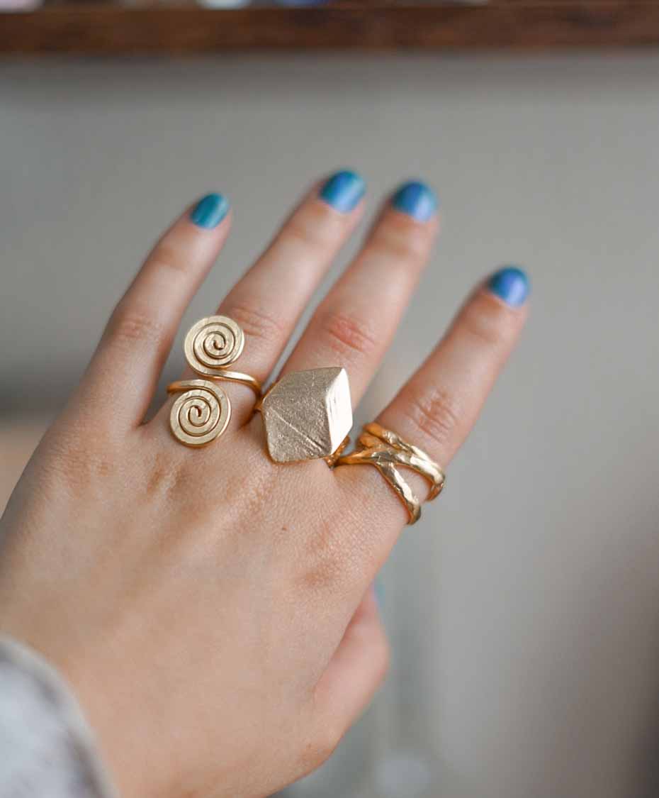 Anillos mágicos en zamak