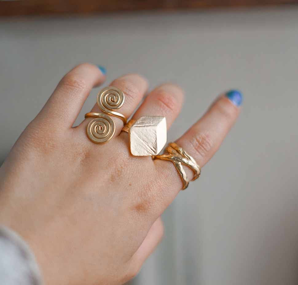 Anillos mágicos en zamak